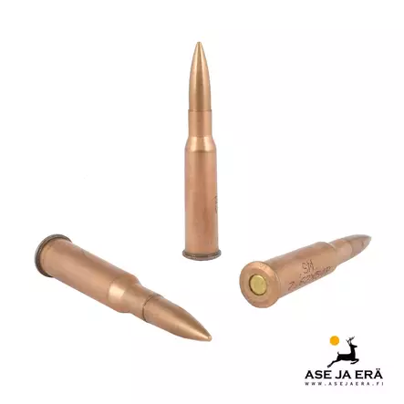7,62x54R ylijäämäpatruuna 9,6g 500kpl - 7,62x53R kaliiperi - 126780 - 3