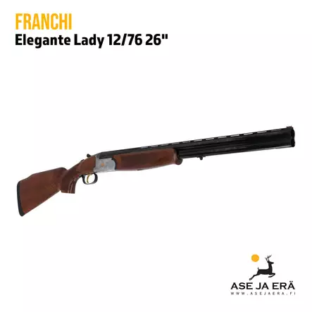 Franchi Elegante Lady 12/76 26" Catalyst S pällekkäispiipuinenhaulikko - Päällekkäispiippuiset haulikot - FA0612100 - 2