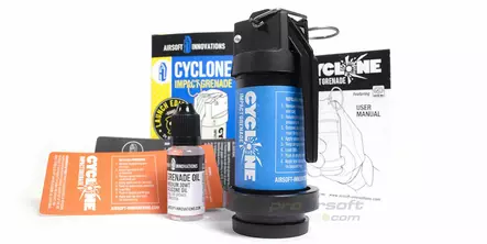 Airsoft innovations cyclone impact kranaatti - Savuheitteet ja kranaatit - 628451034070 - 1