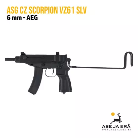 ASG CZ Scorpion Vz61 SLV konepistooli -sähkökäyttöinen - Kiväärit - 5707843038270 - 1