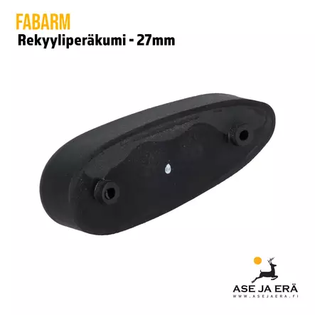 Fabarm HRA perälevy musta 27mm - Kumiperälevyt - 2024-OCI-0000852-0 - 2