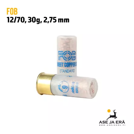 FOB Sweet Copper 12/70 30g haulikonpatruuna - Lyijyttömät patruunat - 3268790011690 - 2