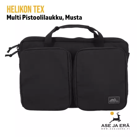 Helikon-Tex Multi Pistol Wallet pistoolilaukku, Black - edestä - Reput ja laukut - 5908218727090 - 2