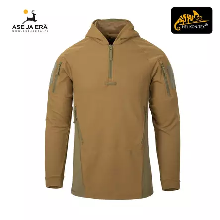 Helikon Range Hoodie Topcool huppari coyote/vihreä - Hupparit - 5908218796690 - 2