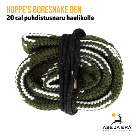 Hoppes BoreSnake Den 20 puhdistusnaru - Puhdistusnarut - 026285001150 - 2