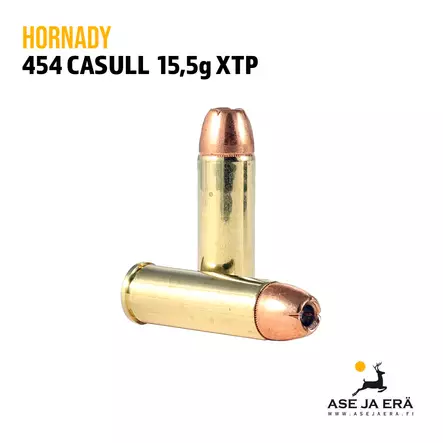 Hornady Custom 454 Casull 15,6g XTP - Revolverin patruunat - 090255391480 - 2