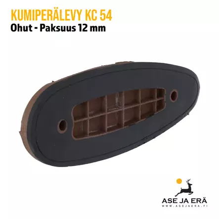 Kumiperälevy KC 54 ohut kova ruskea - Kumiperälevyt - 6410363510100 - 5