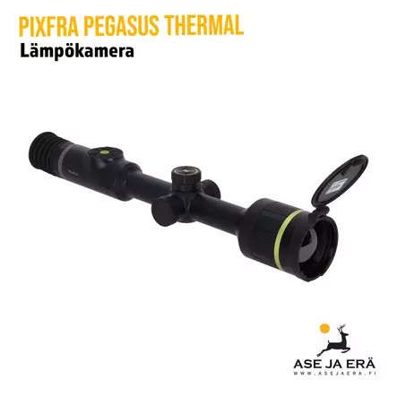 Pixfra Pegasus lämpökiikaritähtäin 50mm P650 - etuviistosta oikealta - Lämpökiikaritähtäin - 6923169766010 - 2