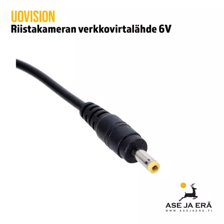 Riistakameran verkkovirtalähde 6V Uovision - Tarvikkeet riistakameroihin - 6430061581660 - 2