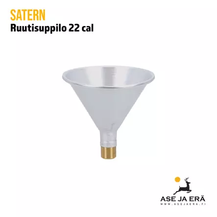 Satern ruutisuppilo 22 cal Alumiinia - Ruutisirottimet, mitat ja annostelijat - 749001870 - 2