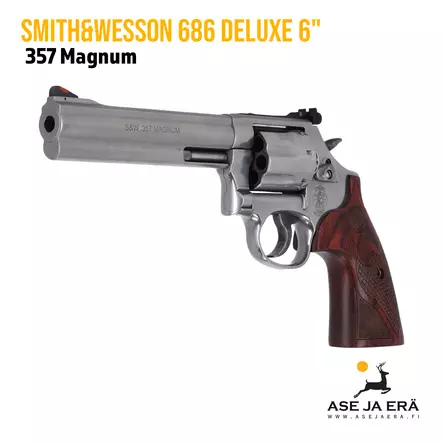 Smith & Wesson 686 Delixe 6" 357 Magnum Revolveri - Revolverit - 022188141580 - 5
