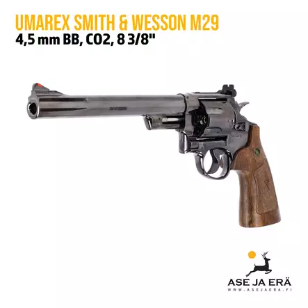 Umarex Smith & Wesson M29 8 3/8" CO2 BB ilmapistooli - BB kuula ilmapistoolit - 4000844740090 - 5