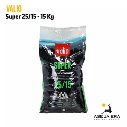 Valio Super koiranruoka 25/15 15 säkeissä - Valio koiranruoka - 6438347000010 - 3