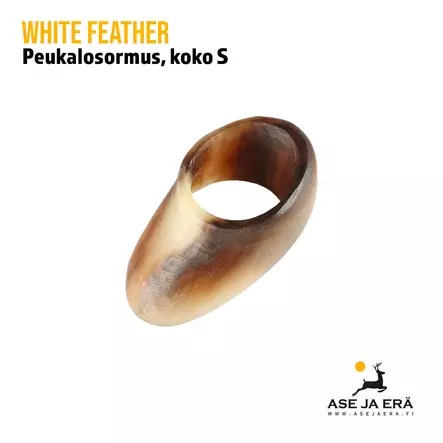 White Feather peukalosormus - Muut ampujan varusteet - 8717974184910 - 1