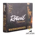 16/70 Rottweil Waidmannsheil 31g 10 kpl - 16 kaliiperin patruunat - 4000294226250 - 1