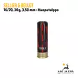 16/70 Sellier&Bellot Red&Black 30 g 3,5 mm - 16 kaliiperin patruunat - 8590690170470 - 3
