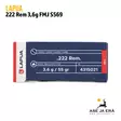 222 Rem Lapua 3,6g S569 FMJ kokovaippainen kiväärinpatruuna - 222 kaliiperi - 6418267103640 - 4