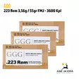 223 GGG-Nato 3,6g FMJ 3600 kpl - 223 kaliiperi - 223GGGNato3600 - 1