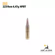 223 GGG-Nato 4,5g HPBT kivääripatruuna - 223 kaliiperi - 4779032300230 - 4