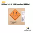 223 Rem Sako Gamehead SP 3,2g (106G) Kivääripatruuna - 223 kaliiperi - 6438053999820 - 17