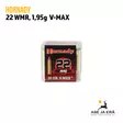 22WMR Hornady V-Max 1,95g 50 kpl - 22 WMR patruunat - 090255832020 - 7