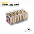 22WMR Hornady V-Max 1,95g 50 kpl - 22 WMR patruunat - 090255832020 - 6