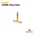 22WMR Hornady V-Max 1,95g 50 kpl - 22 WMR patruunat - 090255832020 - 4