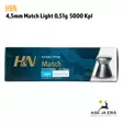 4,50mm H&N Match Light 5000 kpl Ilmaseluoti - Myyntipakkaus - 4,5 mm ilmakivääriluodit - 4047058019307x10 - 1