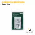 9mm Alumiininen Klikkipatruuna 5kpl Kirkas - Klikkipatruunat - 6410364601500 - 4