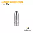 9mm Alumiininen Klikkipatruuna 5kpl Kirkas - Klikkipatruunat - 6410364601500 - 3