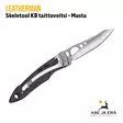 Leatherman Skeletool KB taittoveitsi - Musta integroitu vyöklipsi - Leatherman monitoimityökalut - 037447696480 - 3