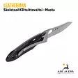 Leatherman Skeletool KB taittoveitsi - Musta takaviistosta - Leatherman monitoimityökalut - 037447696480 - 6