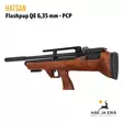 Hatsan Flashpup QE 6,35 mm PCP-ilmakivääri puutukilla - Takaviistosta vasemmalta - 5,5 mm PCP paineilmakiväärit - 06784200 - 11
