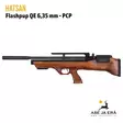 Hatsan Flashpup QE 6,35 mm PCP-ilmakivääri puutukilla - Sivukuva vasen - 5,5 mm PCP paineilmakiväärit - 06784200 - 2