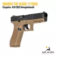 Umarex T4E Glock 17 Gen5 .43 Coyote CO2 ilmapistooli - T4E Defence kuula-aseet - 4000844882370 - 9