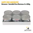 Happy Dog Sensible Pure Montana lihasäilyke Hevonen 200 g kuusi tölkkiä etuviistosta - Lihasäilykkeet ja makkarat - 4001967155860 - 8