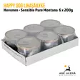 Happy Dog Sensible Pure Montana lihasäilyke Hevonen 200 g yleiskuva kuudesta tölkistä - Lihasäilykkeet ja makkarat - 4001967155860 - 7