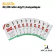 Ballistol valmiiksi öljytty kangaslappu 10 kpl pakkau - Puhdistustulpat ja asesillat - 4017777219500 - 2