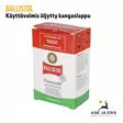 Ballistol valmiiksi öljytty kangaslappu 10 kpl pakkau - Puhdistustulpat ja asesillat - 4017777219500 - 4