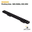 Browning Picatinny kisko  BAR, MARAL Etuviistosta - Weaver/Picatinny jalustat - 634957547730 - 3