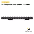 Browning Picatinny kisko  BAR, MARAL Sivulta - Weaver/Picatinny jalustat - 634957547730 - 2