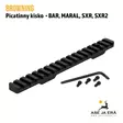 Browning Picatinny kisko  BAR, MARALKisko kiinnitysruuveineen - Weaver/Picatinny jalustat - 634957547730 - 9