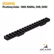 Browning Picatinny kisko  BAR, MARAL Yleiskuva - Weaver/Picatinny jalustat - 634957547730 - 1