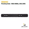 Browning Picatinny kisko  BAR, MARAL Pohjasta - Weaver/Picatinny jalustat - 634957547730 - 5