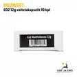 Proairsoft CO2 12g voitelukapselit 10 kpl - myyntipakkaus EAN - Co2 kaasupatruunat - 6430034893370 - 6