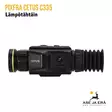Pixfra Cetus C335 Thermal 384*288 lens 35mm- Ylhäältäpäin - Lämpökiikaritähtäin - 6976144452170 - 6