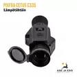 Pixfra Cetus C335 Thermal 384*288 lens 35mm- Takaviistosta ylhäältä linssinsuoja avoinna - Lämpökiikaritähtäin - 6976144452170 - 8