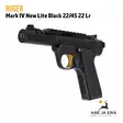 Ruger Mark IV 22/45 New Lite Black pienoispistooli - Pienoispistoolit - 736676439560 - 2