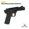 Ruger Mark IV 22/45 New Lite Black pienoispistooli - Pienoispistoolit - 736676439560 - 6