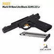 Ruger Mark IV 22/45 New Lite Black pienoispistooli - Pienoispistoolit - 736676439560 - 10